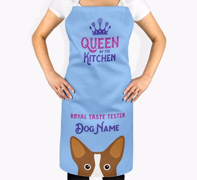 Queen of the Kitchen: Personalised {breedFullName} Apron